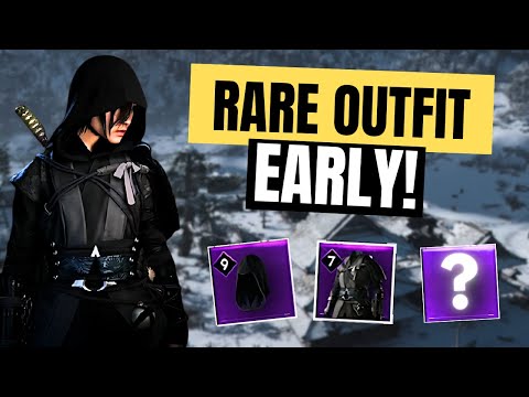 How to Get The RARE Black Assassin Armor In Assassin's Creed Shadows!