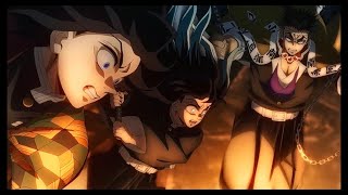 all Demon slayers entering INFINITY CASTLE