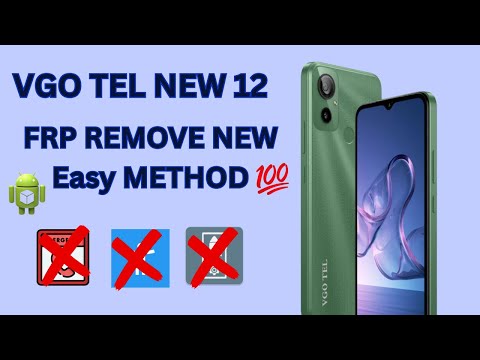 VGO Tel New 12 FRP Remove | Google Account Unlock Tool | Without Password | 100% Working Method