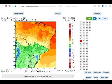 20190707 brazil coffee frost forecast