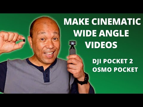Make Cinematic Videos! DJI Pocket 2 Wide Angle Lens with ND
