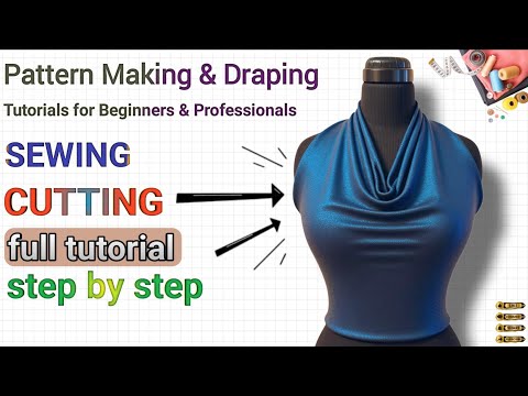 Learn Pattern Making & Draping | Complete Fashion Design Tutorial for All Levels