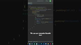 remember vs rememberSaveable in Jetpack Compose 🔁 | Screen Rotation Example #Shorts #JetpackCompose