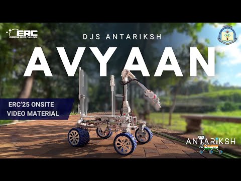DJS Antariksh | European Rover Challenge 2025 | Video Material