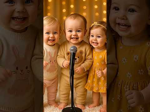 Cute Babies 😍💕 #ai #animation #baby #cutebaby #short #fyp #poem #music #singing #babylove #newtrend