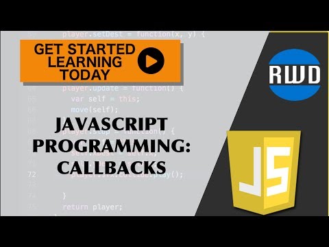 How to Create Callbacks - JavaScript Programming Series