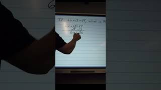 Algebra 2 Honors 1/31/26 Do Now Problem 1 - Easier Problem #mathhelp #satexam #maths