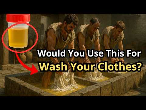 YOU WILL BE SHOCKED! Why did the Romans use urine to wash clothes? (History Revealed)