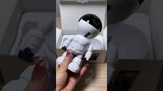 Easy-install robot security camera for indoor use #wificamera