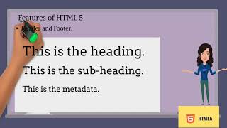 HTML 5 Features | How HTML5 Features, Tips, and Techniques Work You Must Know?