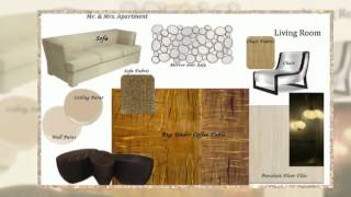 Interior Design Concept Board