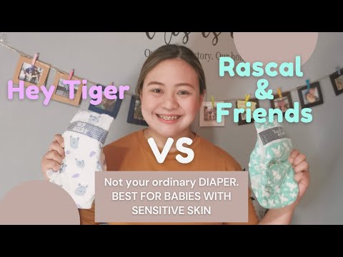 Hey Tiger VS Rascal + Friends Diaper Review | HEY TIGER Diaper | Rascal + Friends | Premium Diapers