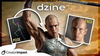 Dzine AI Consistent Character Tools + Pose Control = NEXT LEVEL CONTROL!