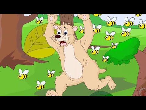 The bear and bees@Stories-corner112  #bedtimestoriesfortoddlers#storiesforkidsinenglish#Moralstory