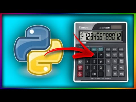 CODE UNE CALCULATRICE EN PYTHON 🐍