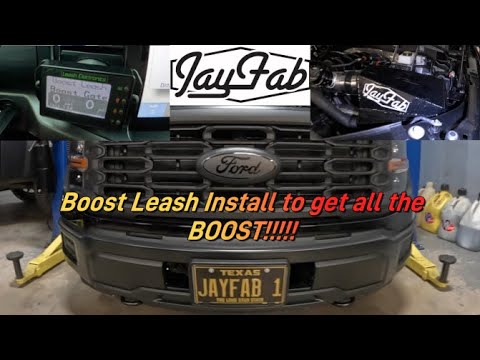 Boost Leash install on JayFab Performance's twin turbo 2025 F150 - UNLEASH THE BOOST!!!