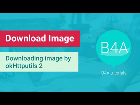 b4a tutorial: download image