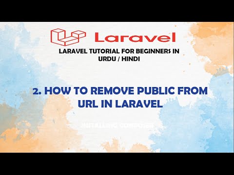 2. How to remove public from url in laravel in urdu / hindi