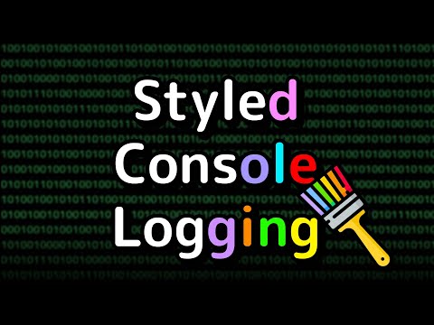 Styling Console Output using CSS | Tutorial