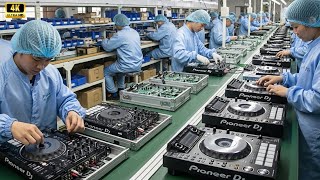 Inside the Pioneer factory: the manufacturing process of the Pioneer DJ XDJ-XZ DJ controller.