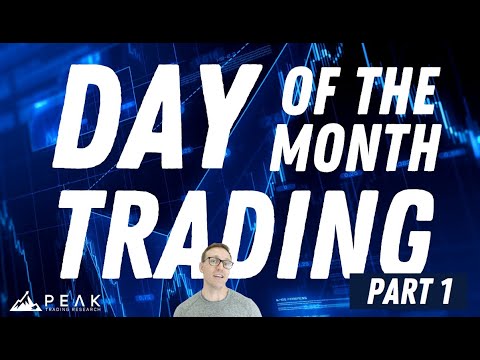 Day of the Month Trading Part 1 | Best Commodity Markets Calendar Trading