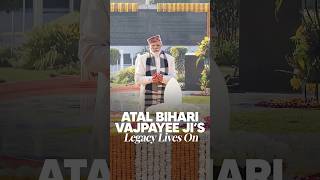 PM Modi Pays Tribute to Atal Bihari Vajpayee on His Jayanti