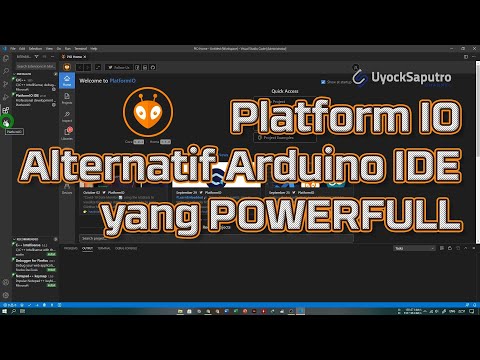 Platform IO, pengganti Arduino IDE yang powerfull