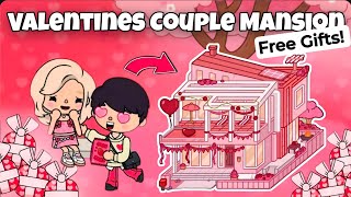 Toca Boca Cute Couple Valentines House 😍 [ Toca Boca x Valentine NEW UPDATE! ]