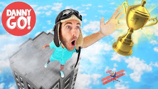 The IMPOSSIBLE Challenge! 🏆 Mini-Games Adventure | Danny Go! Dance Songs for Kids