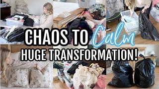 INSANE TRANSFORMATION! 🤯 | PRODUCTIVE DECLUTTER AND ORGANIZE! | AMAZING BEFORE & AFTERS!