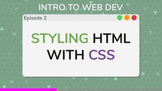 How to use CSS with HTML 🎨 Intro to Web Development 💻