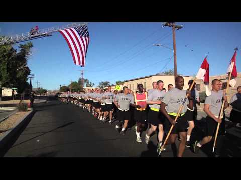 Army's 238 Birthday Fort Irwin, Calif., Post Run 14 June 13