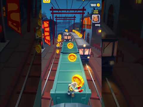 Subway surfers run funny fails #subwaysurfers #shortfeed #funnyfails #gamplay #vir