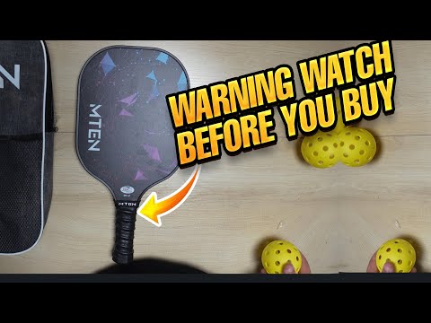 MTEN Pickleball Paddles HAVE A MUST SEE DETAIL - Unboxing