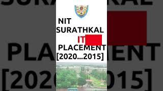 NIT Surathkal ❤️ IT Placement | NITK placement Statistics | NIT Karnataka #nitkplacement #placement👍