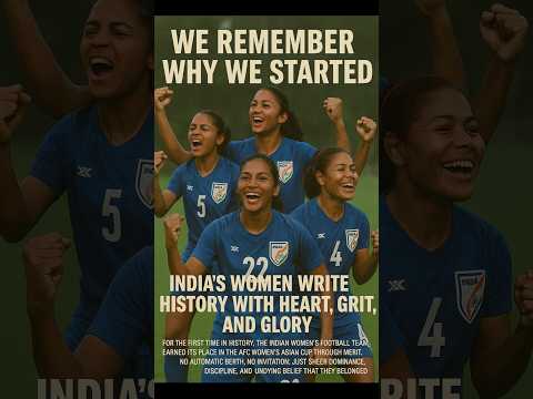 Bharat Ki Betiyan, Asia Ki Shaan!#IndianWomenInAsia #AsiaAwaits #HistoricQualification #viral