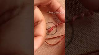 Bullion Knot's....  😍😍 #viral #creative #tutorial #trending #stitch