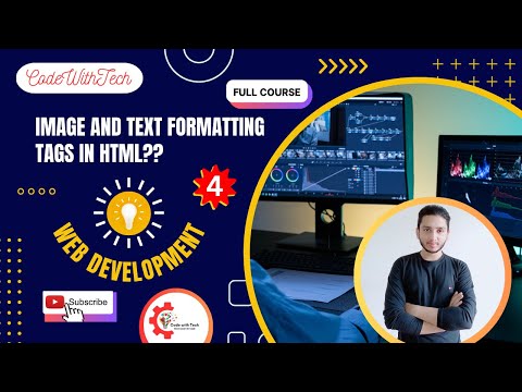 Image And Text Formatting Tags😱😍 in HTML || Lecture #4🔥