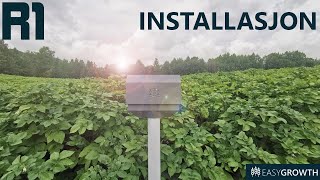 EasyGrowth R1 Målestasjon - monteringsanvisning