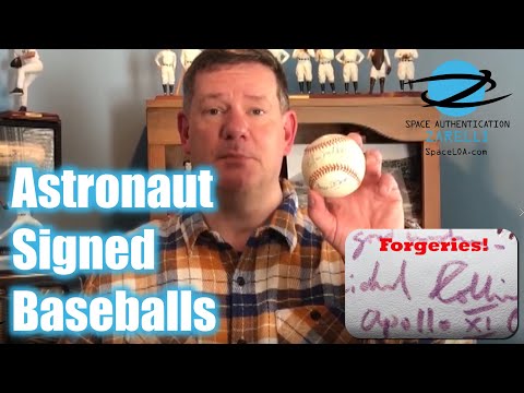 Collectibles Chat Episode 15 - Authenticating Astronaut Autographed Baseballs