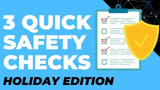 Holiday Self-Custody Checklist