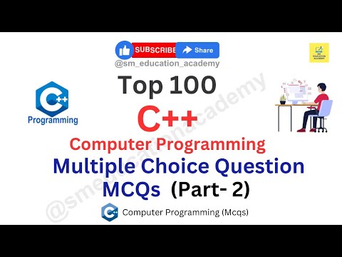 C++ Multiple Choice Questions | Beginners & Exam Prep | Part 2