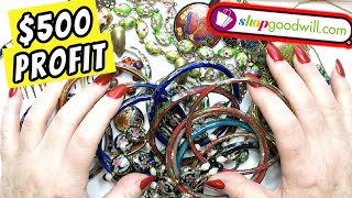 $18 Shop Goodwill Cloisonne & Champleve Jewelry Lot Unboxing $500 PROFIT