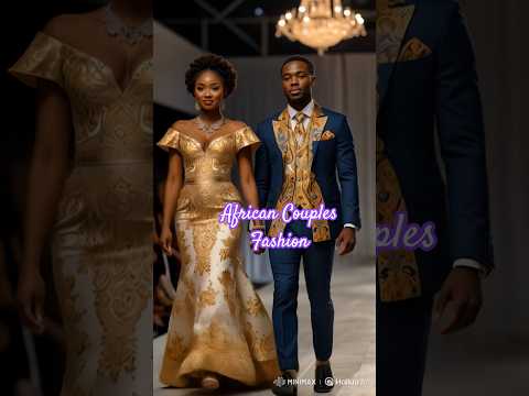 Vibrant & Stylish | Couples Fashion #afrofashion #AfroStyle  #fashiontiktok  #ankarastyle #aifashion