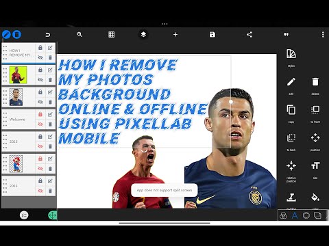 How I Perfectly Remove Image BG on Mobile Phone || 2025 PICSART | PixelLab #designtutorial