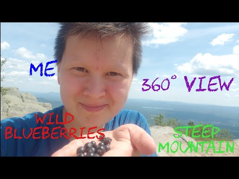 Vacation Vlog - Camping and Hiking in New Hampshire (South Moat Mountain)