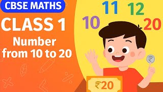 CBSE Math Class 1 - Number from 10 to 20