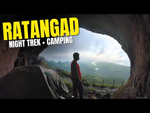 Ratangad Night Trek 🌌 | Camping in the Clouds, Cooking & Crazy Views!