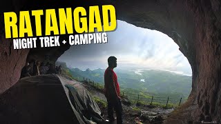 Ratangad Night Trek 🌌 | Camping in the Clouds, Cooking & Crazy Views!