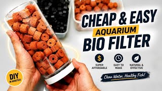 How to make bio filter for fish tank | DIY filter aquarium